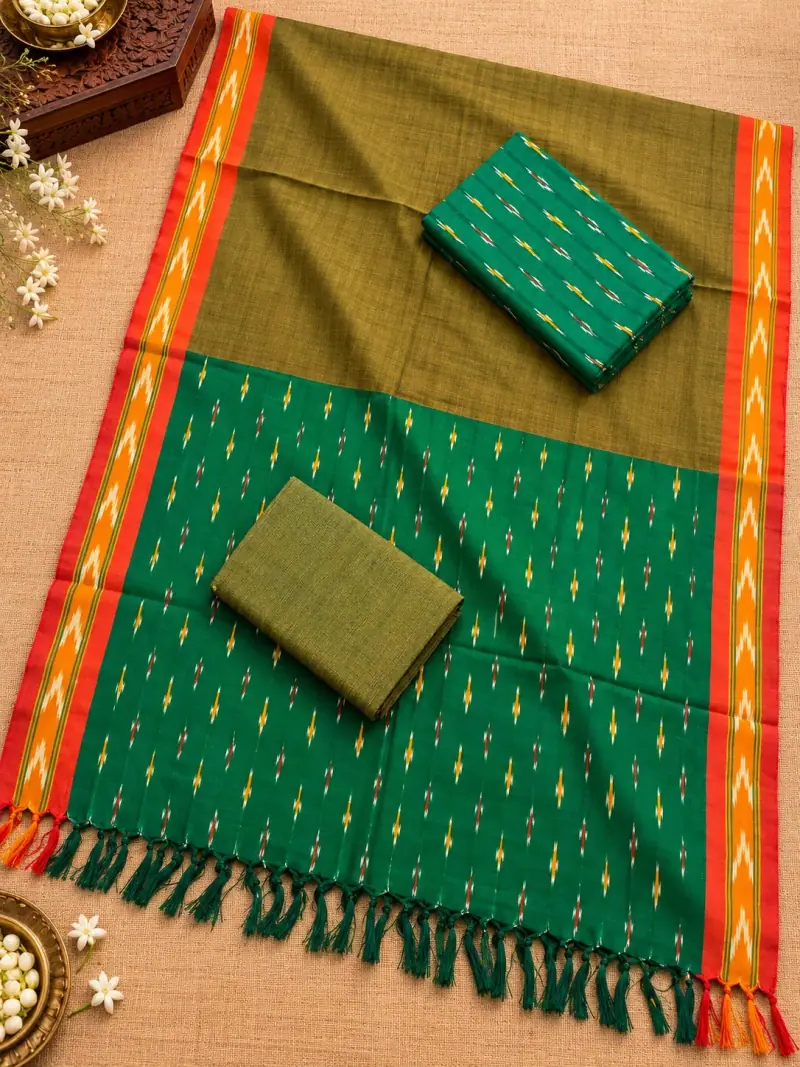 Ikkat Dress Material