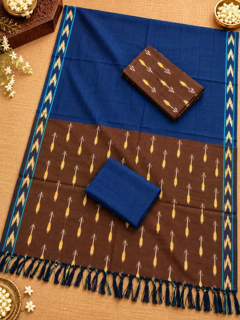 Ikkat Dress Material