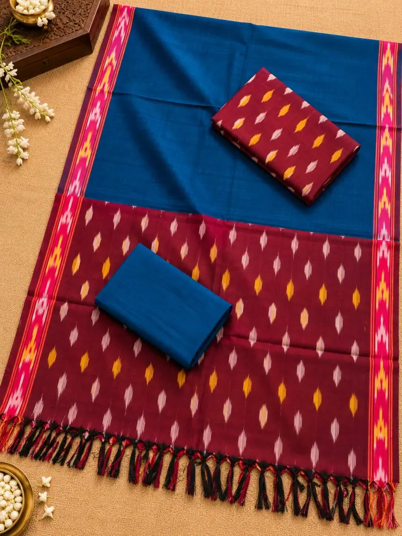 Ikkat Dress Material