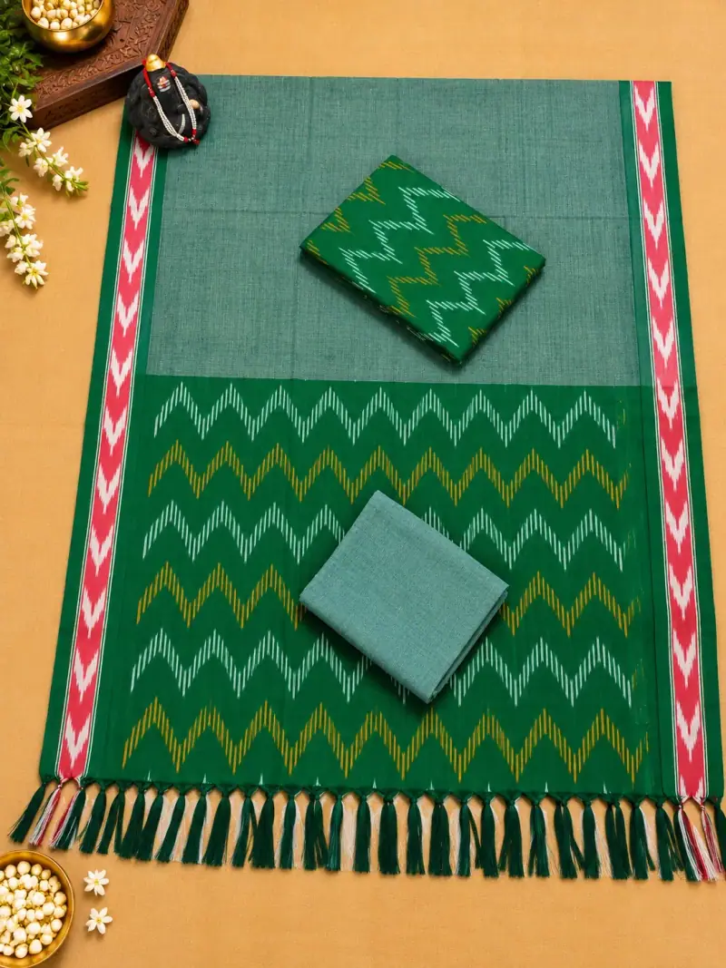Ikkat Dress Material