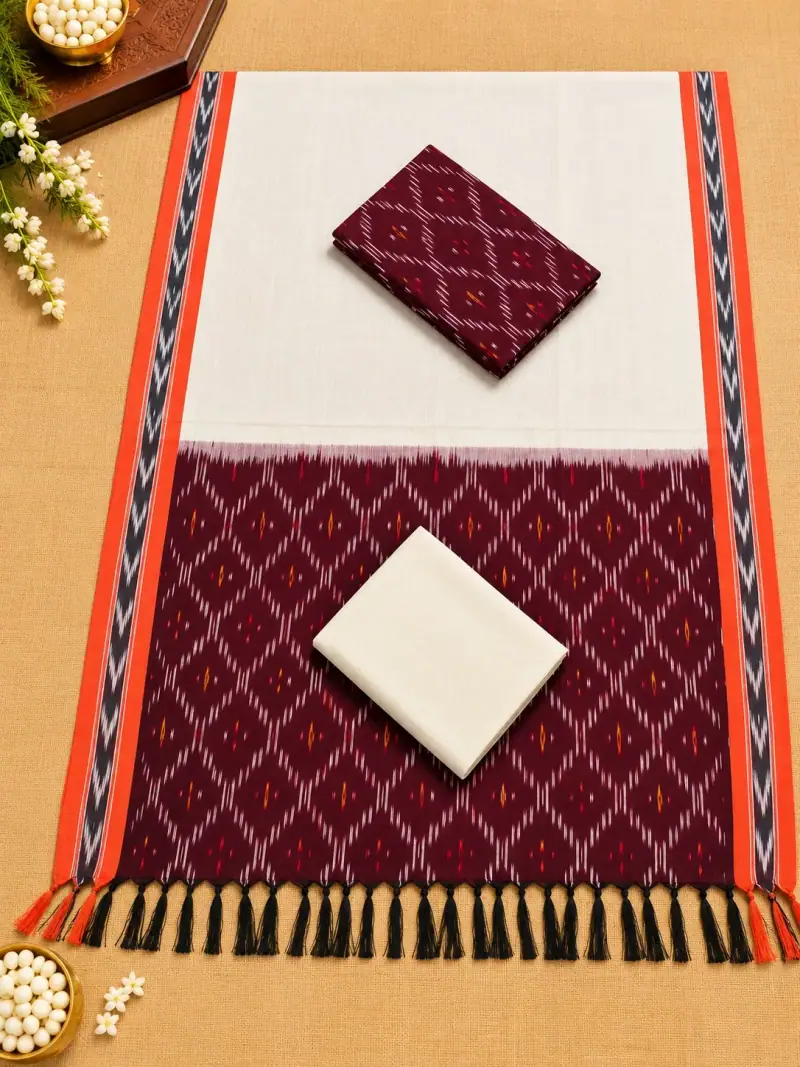Ikkat Dress Material