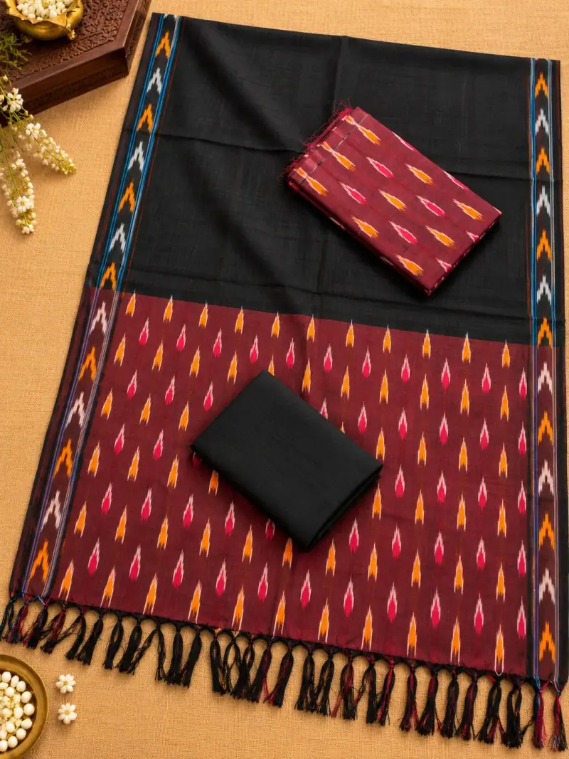 Ikkat Dress Material