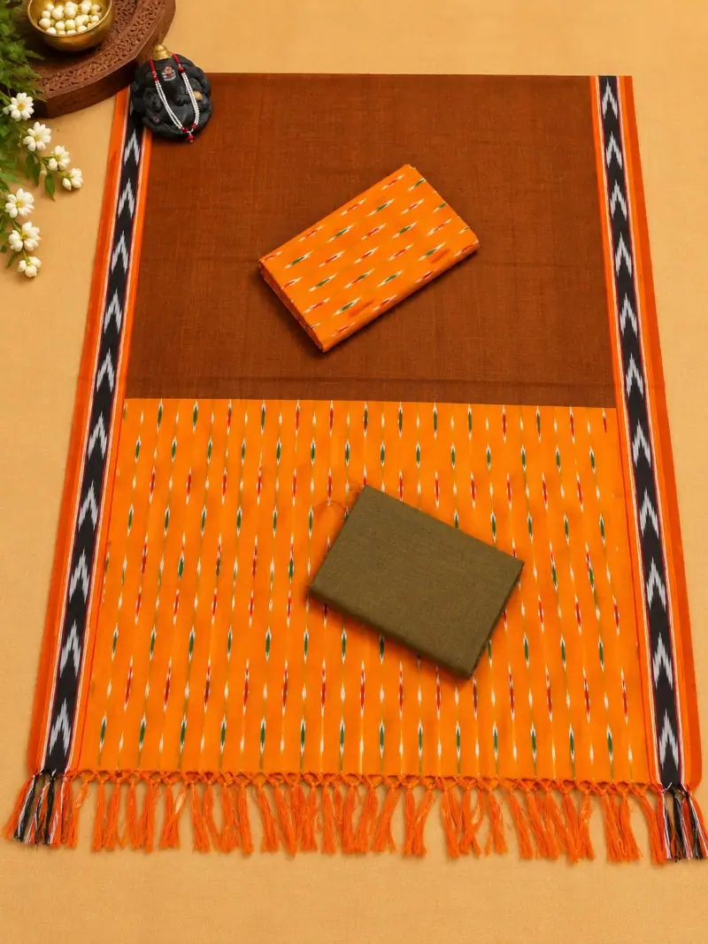 Ikkat Dress Material