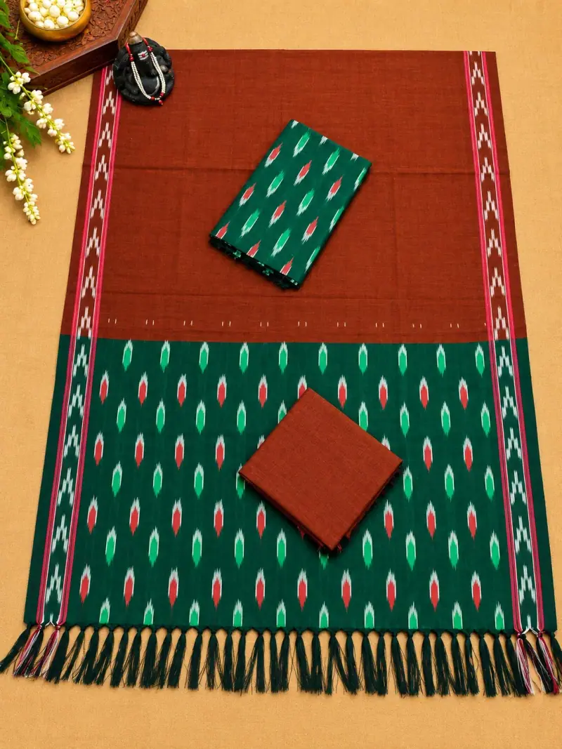 Ikkat Dress Material
