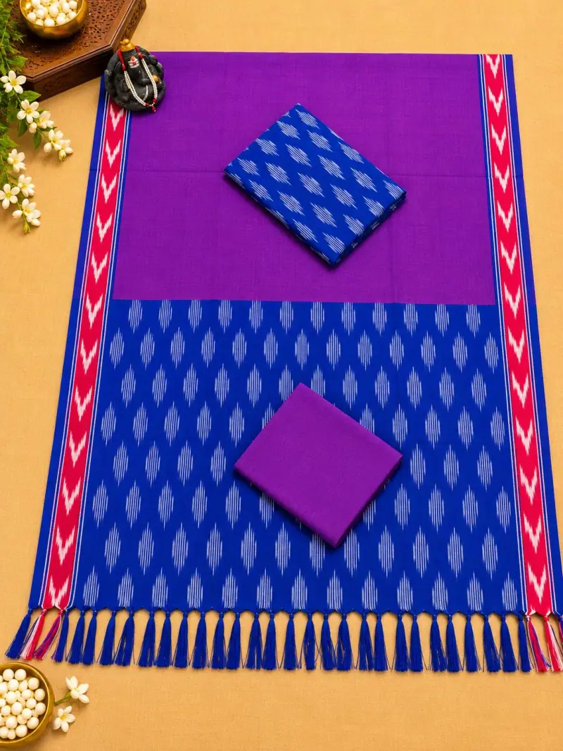 Ikkat Dress Material