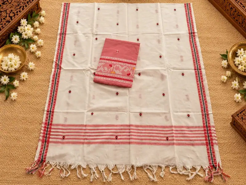 Pure Handloom Dress Material