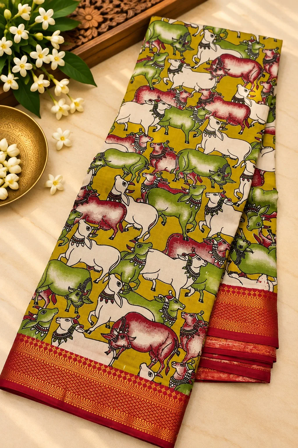 Nizam Border Silk Saree